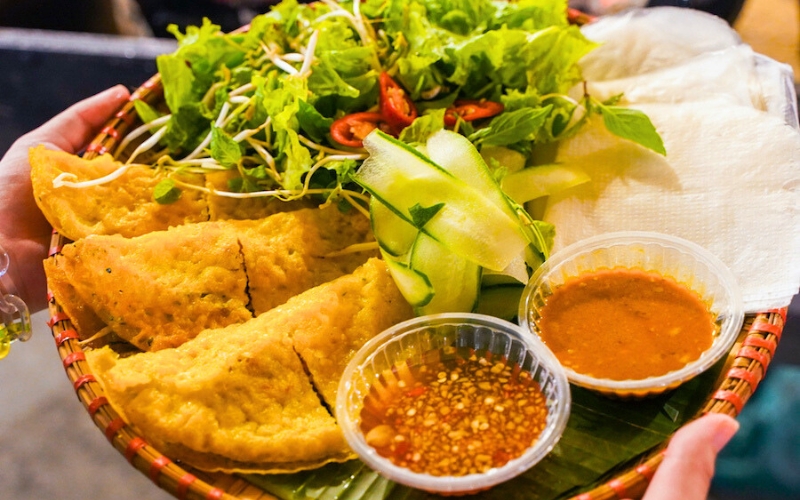 Banh xeo (Crêpe vietnamienne)
