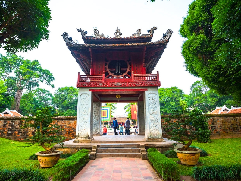 Le pavillon Khuê Van Cac d’aujourd'hui