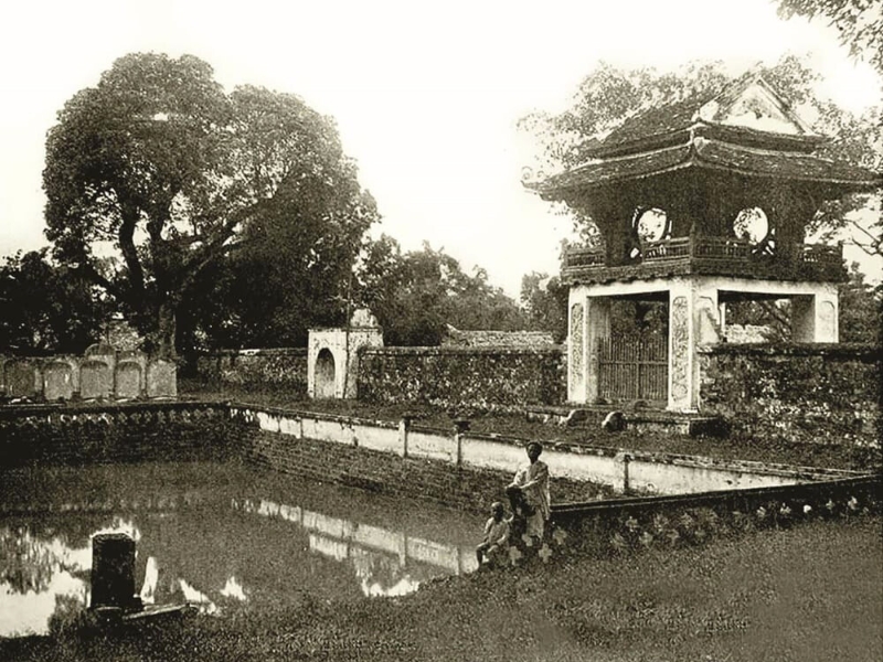 Le pavillon Khuê Van Cac d’autrefois