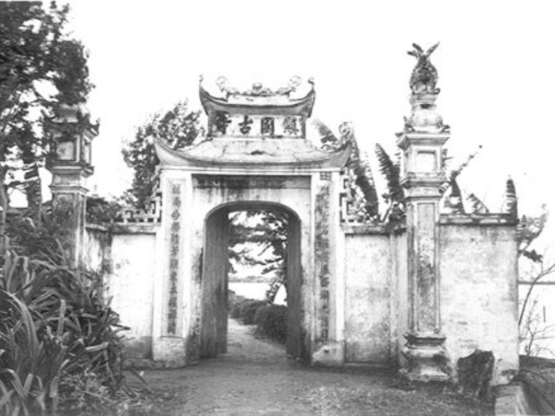 Pagode Trân Quôc d'autrefois