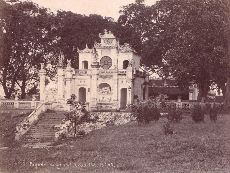 Temple Quán Thánh d'autrefois