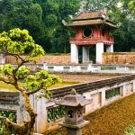 Literaturtempel von Hanoi Vietnam