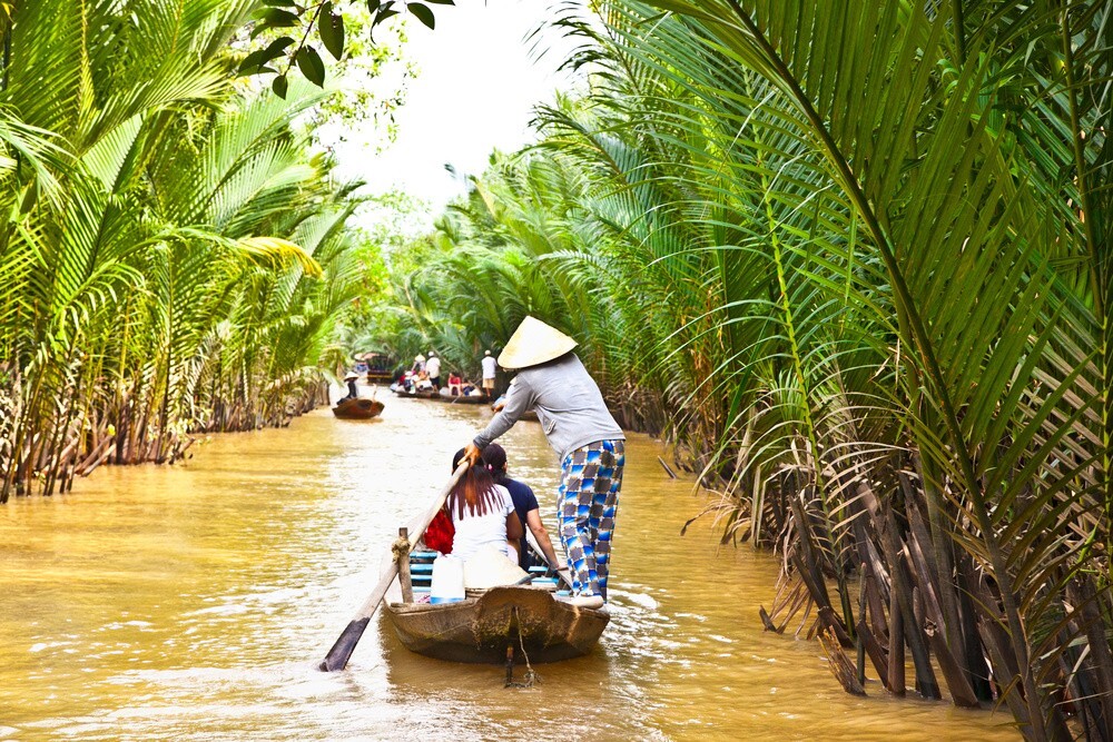 Ben Tre Mekong-Delta zu entdecken