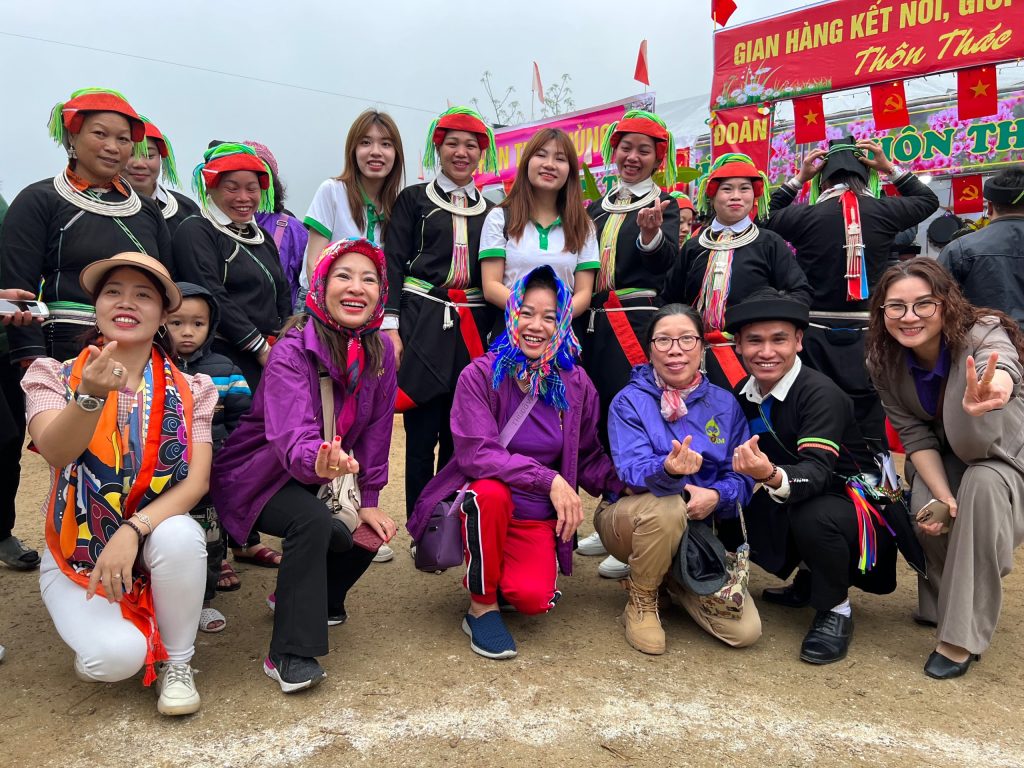 Einweihung der Betonsbrücke Thac Tau in der Gemeinde Cao Bo, Bezirk Vi Xuyen, Ha Giang