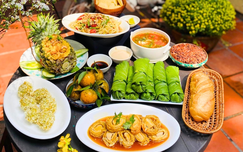 Bông Súng est fier de la fraîcheur et de la créativité de sa cuisine