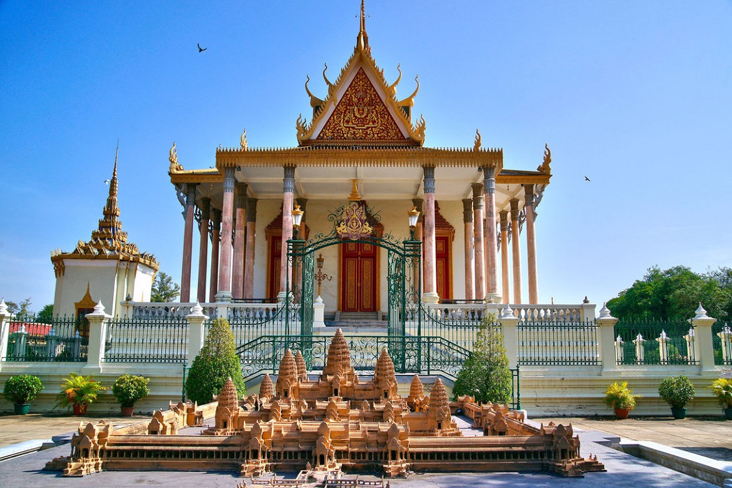 la pagode d’Argent phnom penh