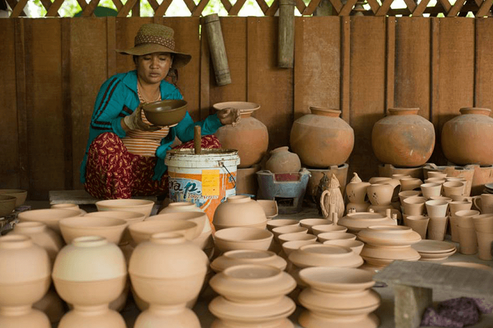 Kampong-Chhnang-poterie