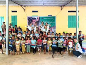 Am 24. August 2025: Horizon Vietnam im Dorf Ca (Yên Bai) mit ‚Euer Gepäck, die Zukunft der vietnamesischen Kinder