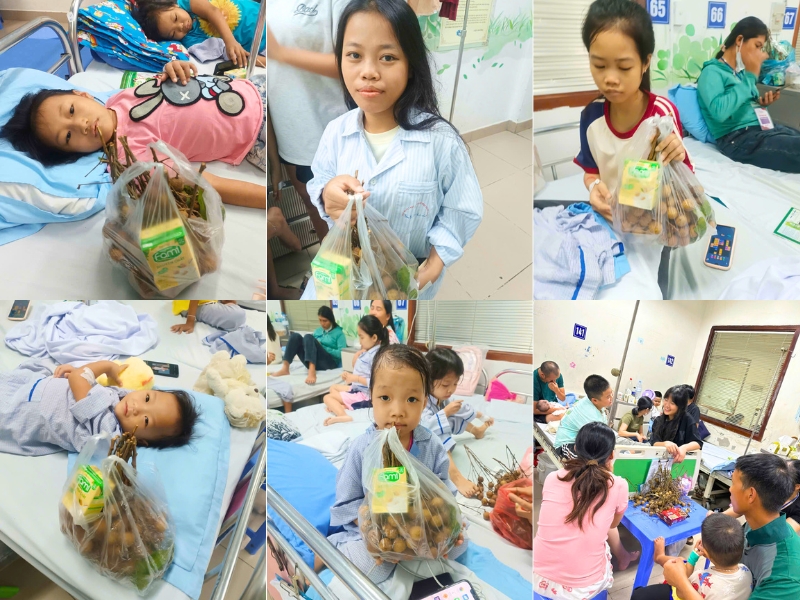 Malgré leur très jeune âge, ces enfants affrontent chaque jour avec bravoure une maladie grave et éprouvante