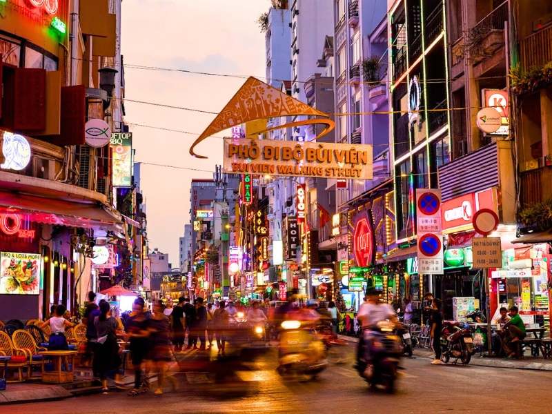 «Quartier des routards» Bui Vien