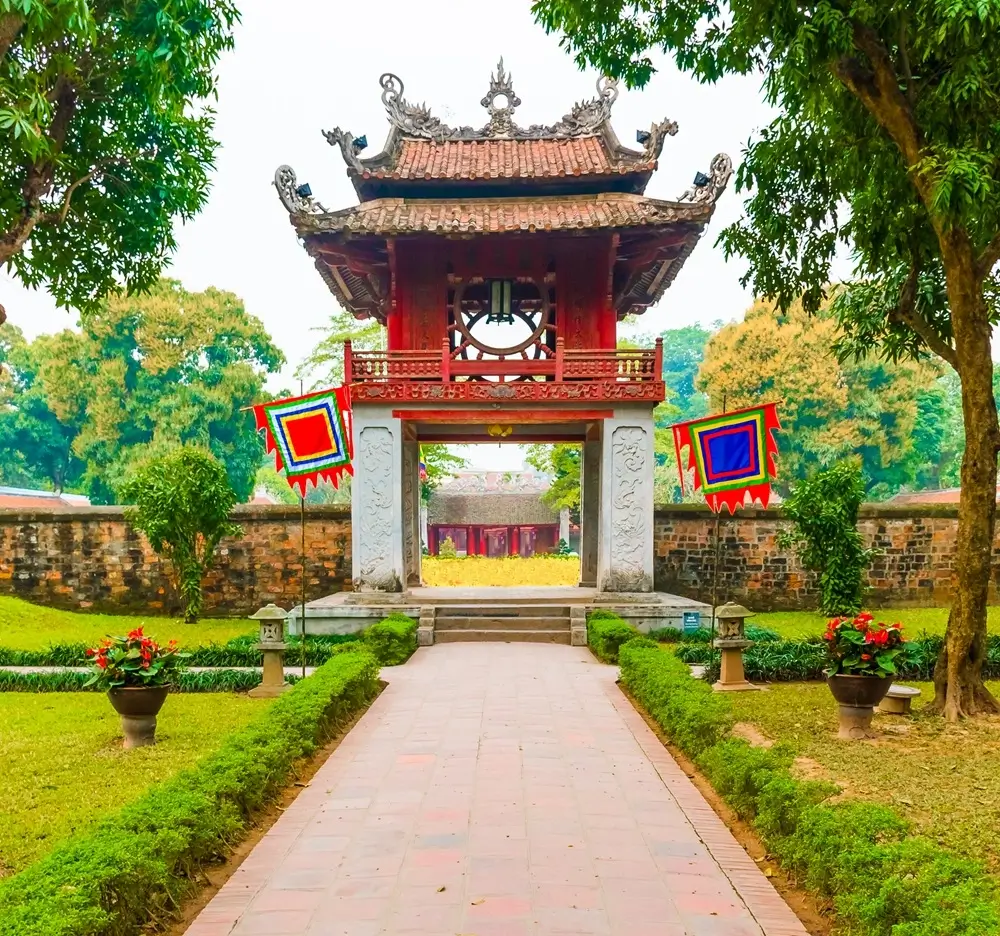 voyage vietnam - temple de litterature