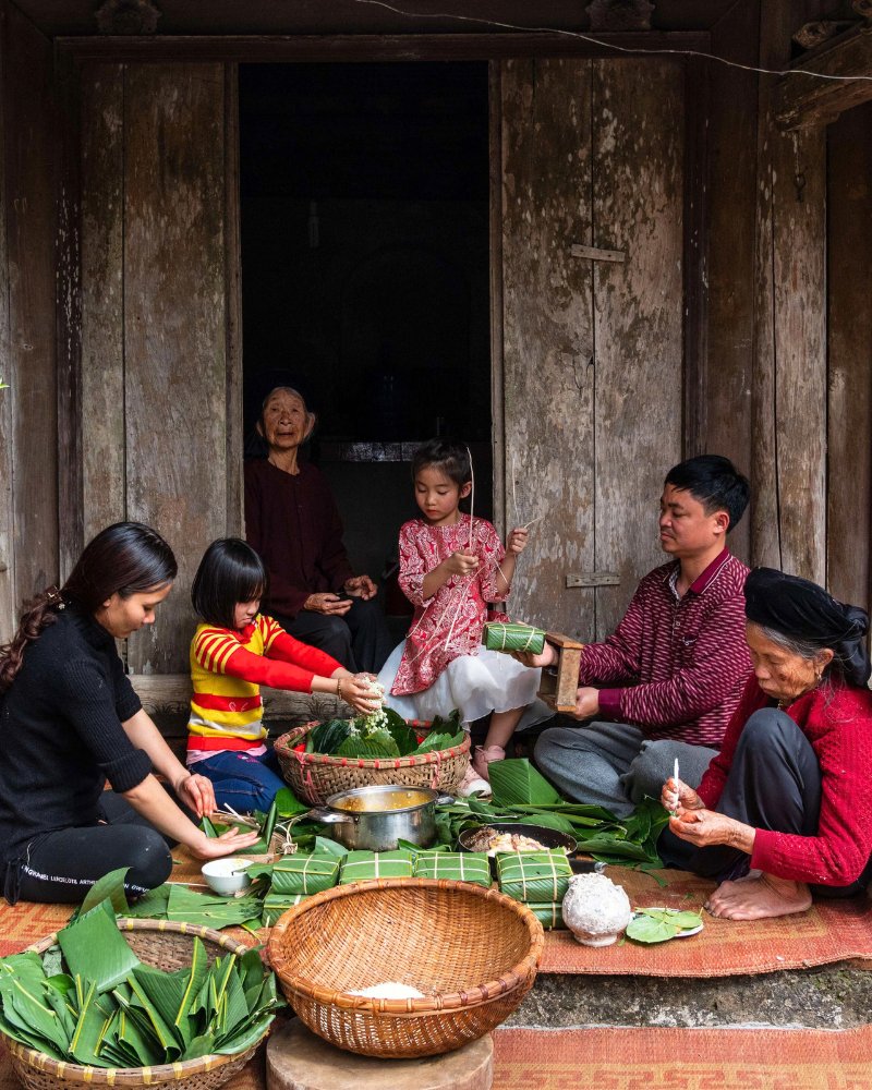 La famille vietnamienne