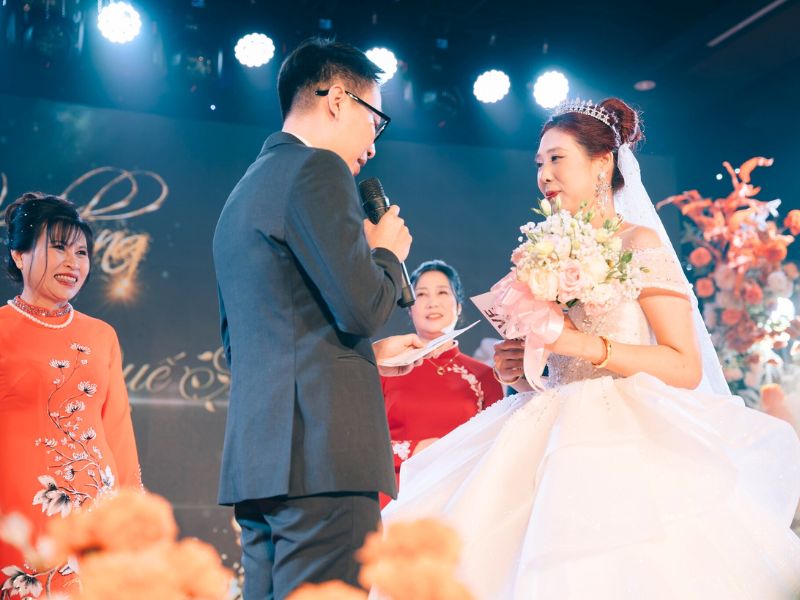 Un instant rempli de sourires, d’émotion et de promesses pour toute une vie