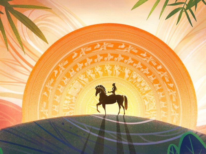 Légende du génie Giong : le cheval de fer du royaume de Van Lang