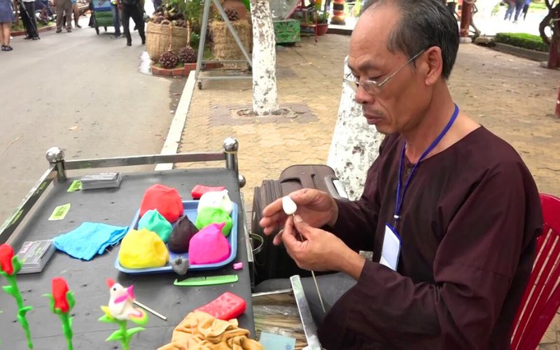 Préparation de la pâte de To He