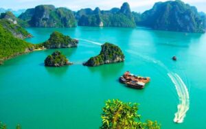 Bucht von Bai Tu Long Vietnam