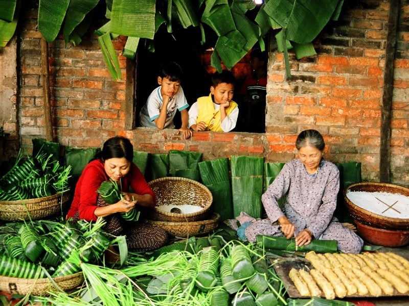 Die vietnamesische Familie